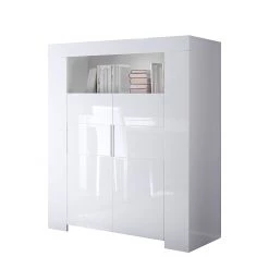 LC Spa Buffet Gladiolo - Blanc brillant / Blanc - Avec éclairage