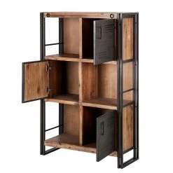 Ars manufacti Commode haute Manchester - Acacia massif / Métal -Luxe Intérieur Magasin hochkommode manchester akazie massiv metall 4873500