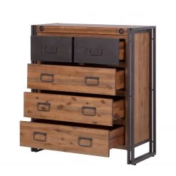 Ars manufacti Commode Manchester II - Acacia massif / Métal -Luxe Intérieur Magasin kommode manchester ii akazie massiv metall 4876432