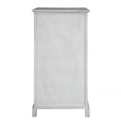Maison Belfort Commode Nadi I - Partiellement en paulownia massif - Blanc cassé - 86 cm -Luxe Intérieur Magasin kommode weiss antik 4727980