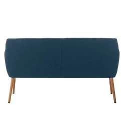 Mørteens Banquette Nicholas II - Bleu jean -Luxe Intérieur Magasin kuechensofa nicholas ii webstoff eiche massiv jeansblau 5125480