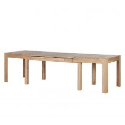 Ars Natura Table KimWOOD II - Avec rallonge - Chêne massif - Chêne blanc huilé -Luxe Intérieur Magasin massiver esstisch kimwood ii mit ausziehfunktion eiche weissoel 3432013