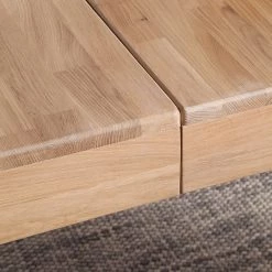 Ars Natura Table KimWOOD II - Avec rallonge - Chêne massif - Chêne blanc huilé -Luxe Intérieur Magasin massiver esstisch kimwood ii mit ausziehfunktion eiche weissoel 4269624