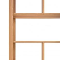 Studio Copenhagen Étagère Loca II - Chêne sauvage massif - Chêne sauvage clair -Luxe Intérieur Magasin raumteiler loca wildeiche teilmassiv weiss wildeiche hell 5205072