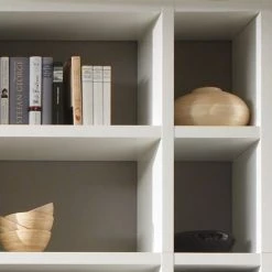 Fredriks Étagère Concept XVI (avec éclairage) - Blanc brillant -Luxe Intérieur Magasin regal concept xvi inkl beleuchtung hochglanz weiss 5074492