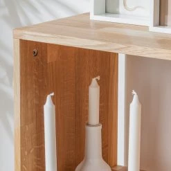 Ars Natura Étagère GrapWOOD VII - Chêne massif -Luxe Intérieur Magasin regal grapwood i eiche massiv 4250936