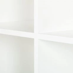 Mørteens Étagère Lindholm III - Blanc / Chêne massif -Luxe Intérieur Magasin regal lindholm iii weiss eiche massiv 3192389