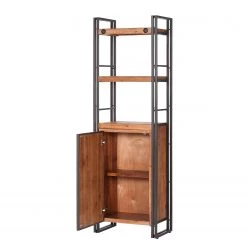 Ars manufacti Étagère Manchester - Acacia massif / Métal -Luxe Intérieur Magasin regal manchester v akazie massiv metall akazie anthrazit 4877312