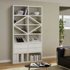 Fredriks Étagère Concept I - Blanc -Luxe Intérieur Magasin regal rodos i weiss 1890326