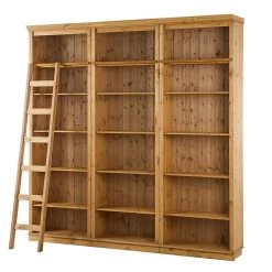 Maison Belfort Bibliothèque Lillehammer II - Pin massif - Epicéa naturel -Luxe Intérieur Magasin regalwand asgeir ii kiefer massiv gebeizt 320139