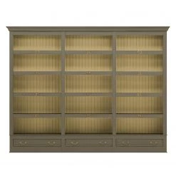 Maison Belfort Étagères Azjana - Granite / Pin crème - Sans échelle