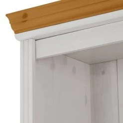 Maison Belfort Bibliothèque Lillehammer II - Pin massif - Pin blanc / Pin couleur miel -Luxe Intérieur Magasin regalwand lillehammer ii kiefer massiv weiss honig 1112638