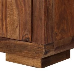 Ars Natura Étagère à portes coulissantes Trangle - Sheesham massif -Luxe Intérieur Magasin schiebetuerenregal trangle sheesham massiv 702726