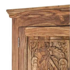 Wolf-Möbel Armoire Bombay - Sheesham massif -Luxe Intérieur Magasin schrank bombay sheesham massiv natur 1380622