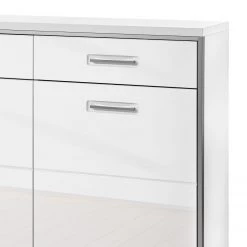 Loftscape Buffet Arco - Blanc brillant / Blanc -Luxe Intérieur Magasin sideboard arco hochglanz weiss weiss 4710764