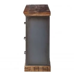 Ars manufacti Console Hunter - Manguier massif / Métal - Manguier / Gris bleu -Luxe Intérieur Magasin sideboard hunter mango massiv metall mango blaugrau 4414516