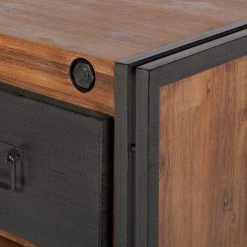 Ars manufacti Buffet Manchester I - Acacia massif / Métal -Luxe Intérieur Magasin sideboard manchester i akazie massiv metall 4873204