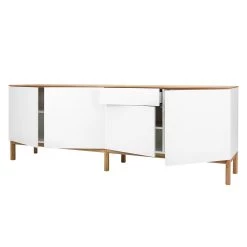 Meubles de salle à manger Soldes Magasin -Luxe Intérieur Magasin sideboard patch iv eiche teilmassiv weiss 1557338
