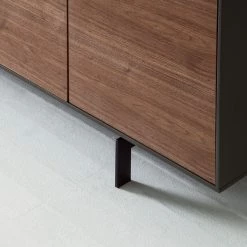 Eva Padberg Collection Buffet Payara - Noyer / Anthracite -Luxe Intérieur Magasin sideboard payara walnuss schwarz 4372608