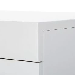 Fredriks Buffet Roomconcept (avec éclairage LED) - Blanc brillant -Luxe Intérieur Magasin sideboard roomconcept inkl led beleuchtung hochglanz weiss 4799924