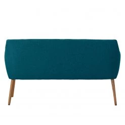 Mørteens Banquette Nicholas II - Bleu pétrole -Luxe Intérieur Magasin sofabank nicholas ii webstoff eiche massiv petrol 4851528