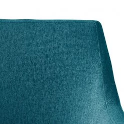 Mørteens Banquette Nicholas II - Bleu pétrole -Luxe Intérieur Magasin sofabank nicholas ii webstoff eiche massiv petrol 4851532