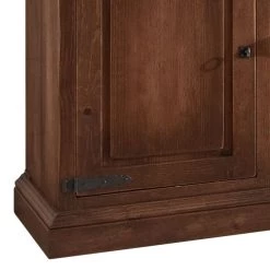 Ridgevalley Armoire vitrine Vicuna II - Pin massif - Marron - Sans éclairage -Luxe Intérieur Magasin vitrinenschrank vicuna ii pinie massiv braun 453974
