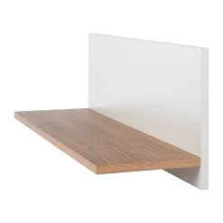 Mørteens Étagère murale Lindholm - Blanc mat - Blanc mat -Luxe Intérieur Magasin wandboard lapine matt weiss 4092608