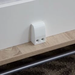 Loftscape Ensemble lit mural Godia II - Blanc / Imitation chêne de Sonoma - Maletas de mousse -Luxe Intérieur Magasin wandklappbett kombination godia ii schaumstoffmatratze weiss eiche sonoma dekor 1722874