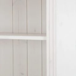 Maison Belfort Bibliothèque Lillehammer II - Pin massif - Pin blanc / Pin couleur miel -Luxe Intérieur Magasin wohnwand lillehammer ii 3 teilig kiefer massiv weiss honig 1067790